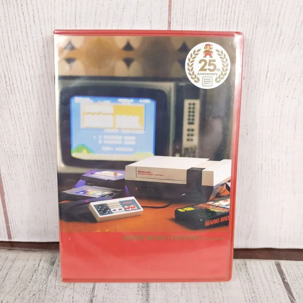 Nintendo Super Mario History 1985-2010 25th Anniversary Soundtrack CD Wii SEALED